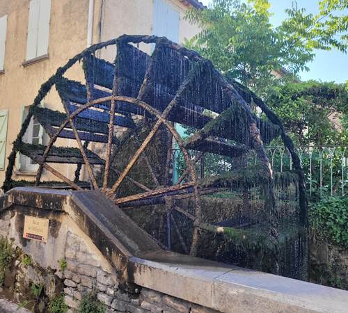 Roue du moulin à soie de Casal