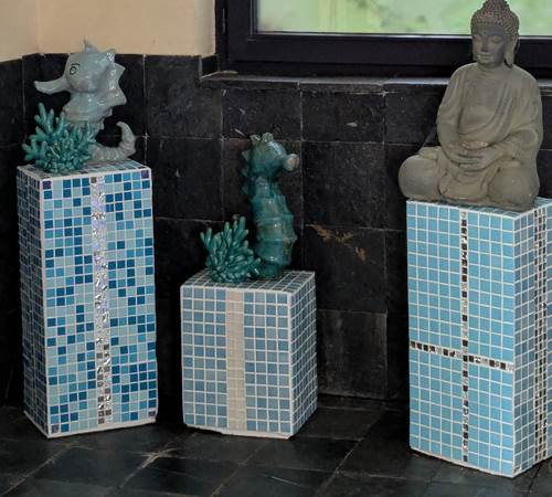 maison d'hôte d'artiste avec piscine spa en charente maritime la grenade bleue