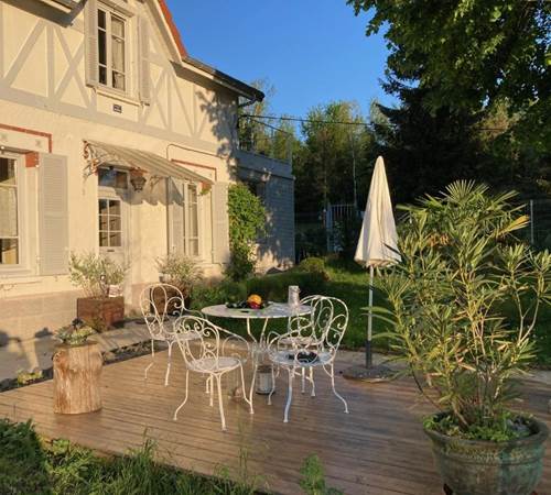 chambre d'hôte facade Ouest-galerie