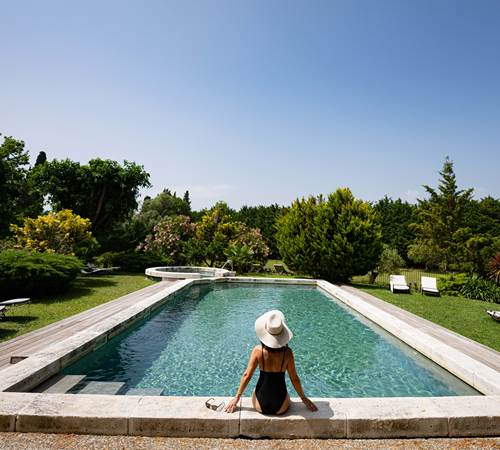 Piscine extérieure maison d'hôtes-photo-page