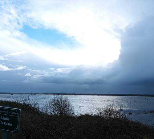 Les champs remplis d'eau-photo-news