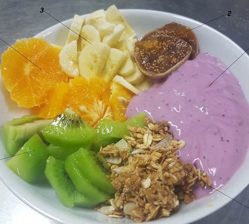 Bowl énergie céréales bio Brunch/Petit Déjeuner Gourmand Le Ranch des Lacs hôtel 87120-photo-page