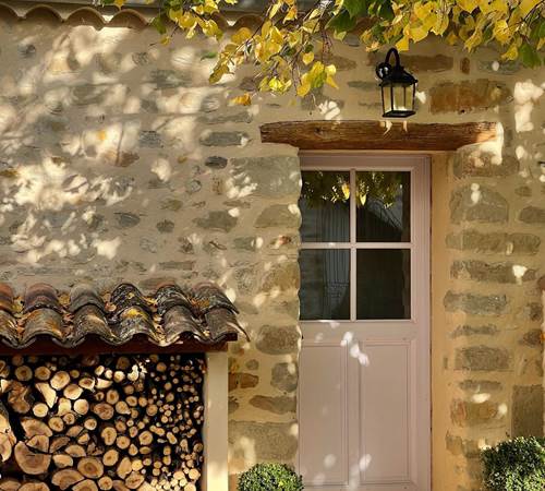 L'extérieur du gîte-galerie