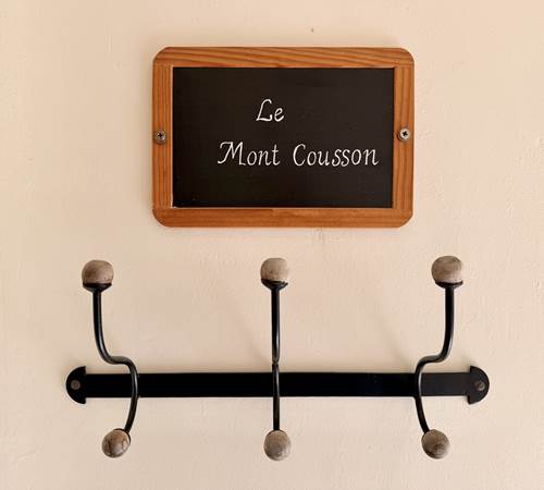 L'entrée de la chambre-galerie