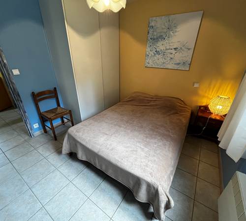 chambre, lit en 140/190