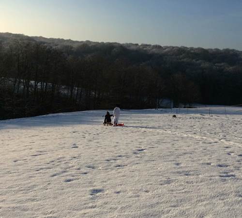 Piste de luge longue distance