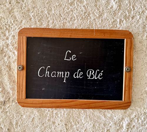 L'entrée de la chambre-galerie