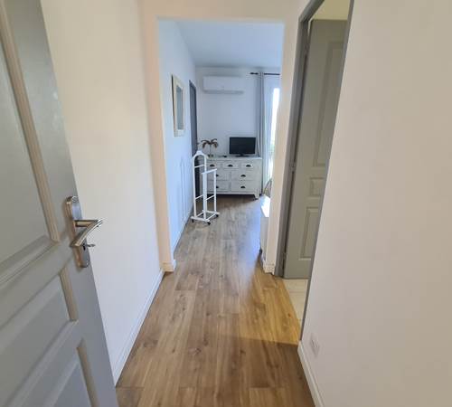 Le couloir menant à la chambre-galerie