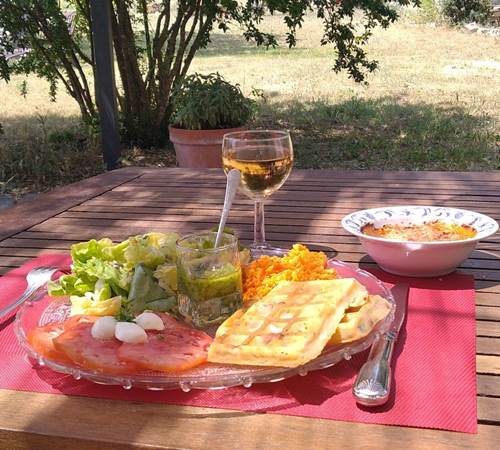 Assiette repas-galerie