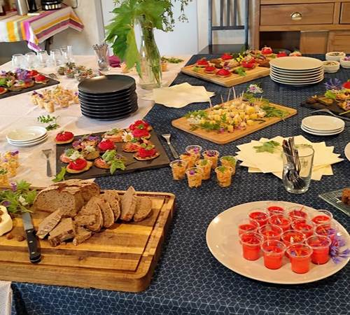 Buffet au chalet