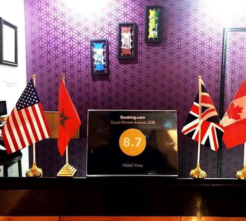 Hôtel Inou - réception-galerie