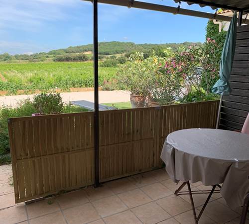 Gîte Le Levant - La Terrasse-galerie