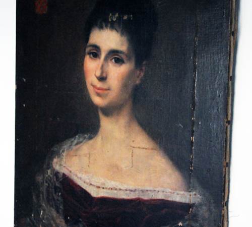 La Colombière : détail couloir suite familiale-galerie