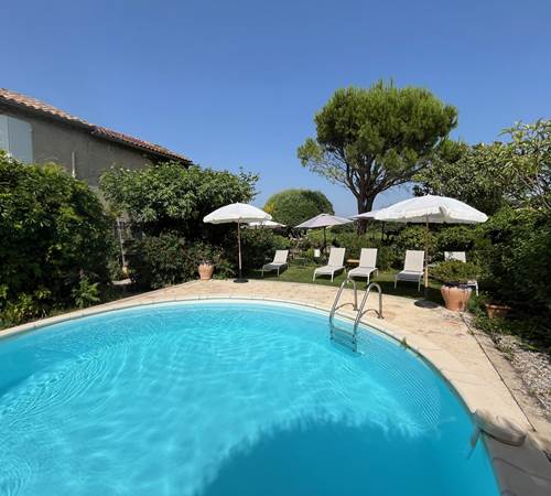 Le Mas Mellou / Chambre Les Dentelles / La Piscine-galerie