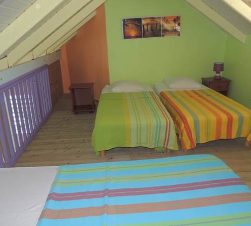 Chambre avec lits pour familles