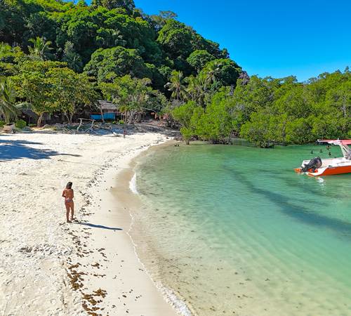 Plage paradisiaque Nosy Be