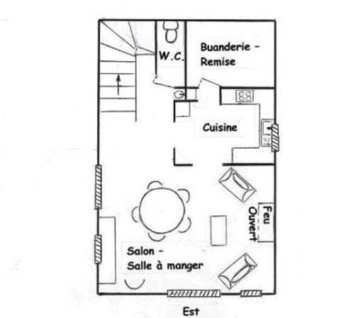 Plan rez-de-chaussé-galerie