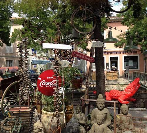 brocante bord de Sorgue