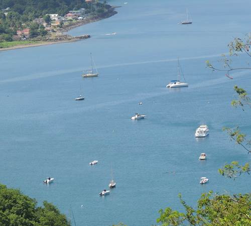 vue plage de Malendure