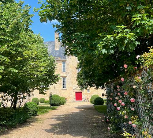 Entrée roses-galerie