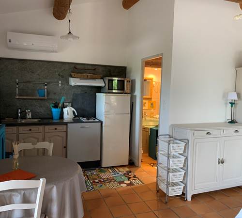 Gîte Le Levant - Coin Cuisine-galerie