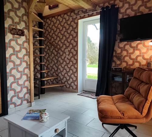 Chambre d’hôtes-cadre chaleureux-décoration soignée-galerie