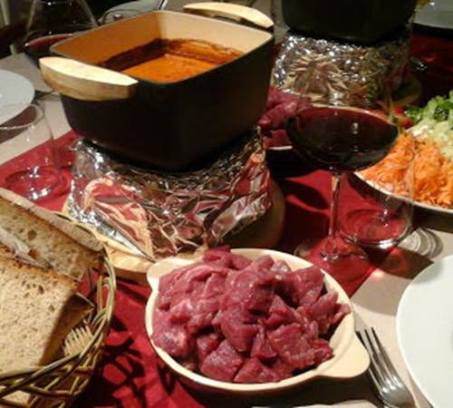fondue pelaude , plat signature au Ranch des Lacs-galerie