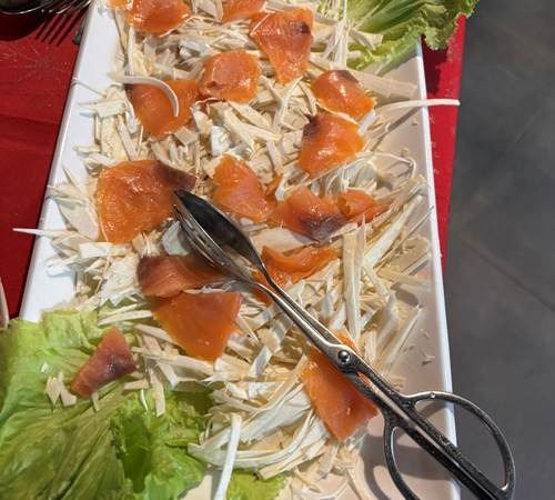 salade  chou de coco