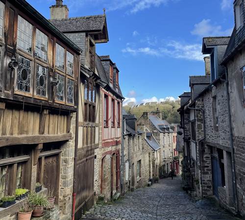 Dinan : rue du Jerzual