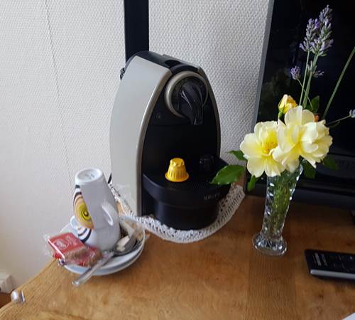 machine Nespresso chambre à dispo dans chaque chambre-galerie
