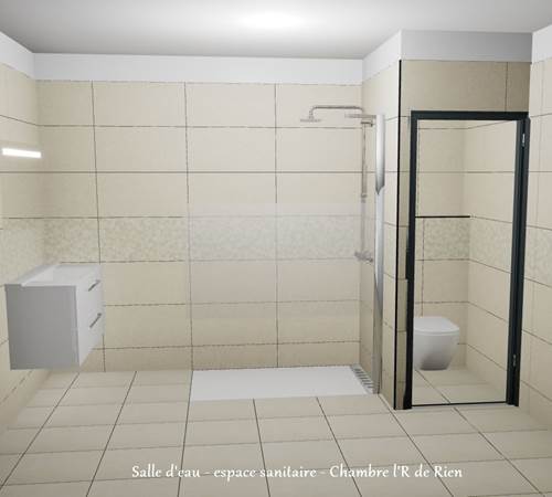 Salle d'eau Chambre l'R de Rien 3D- rénovation juin 2021-galerie