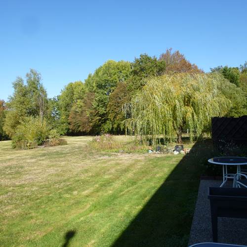 View from the patio areas at the back of the gites-photo-contact