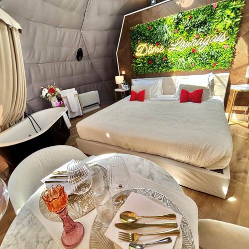 Espace romantique et optimisé