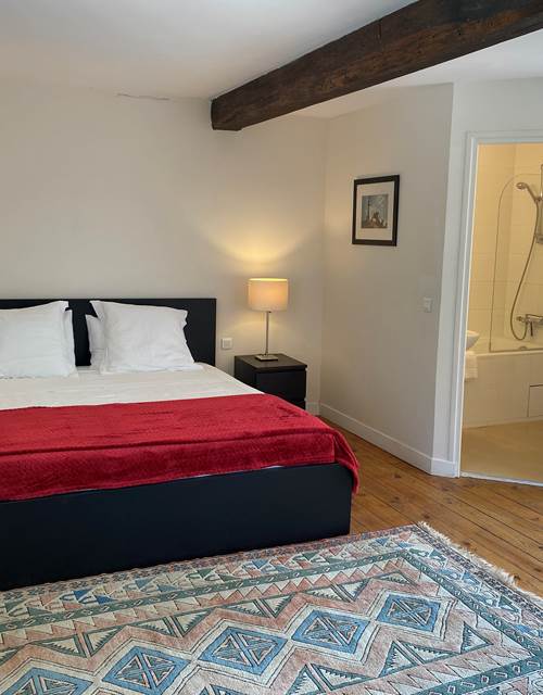 Maison Lavie au Domaine Lavie chambre principale avec lit 180cm