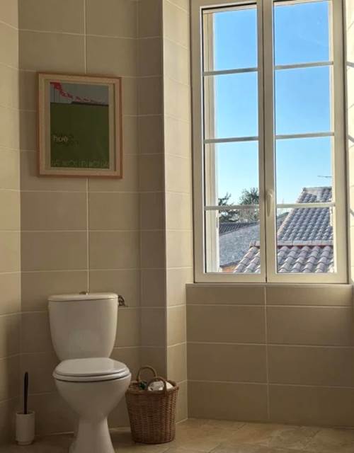 Salle de bain - Château La Fon du Berger gîte en Haut-Médoc et Pauillac