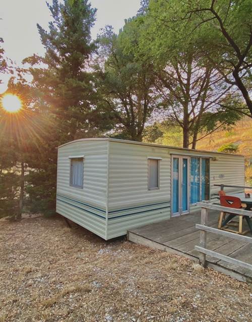 mobil home rétro caramany camping 66