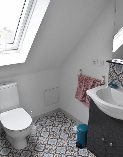 Chambre 3  Salle de Bain (Gite du Presbytère)