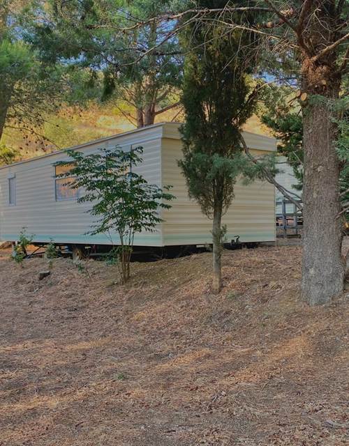mobil home chalet caramany camping 66