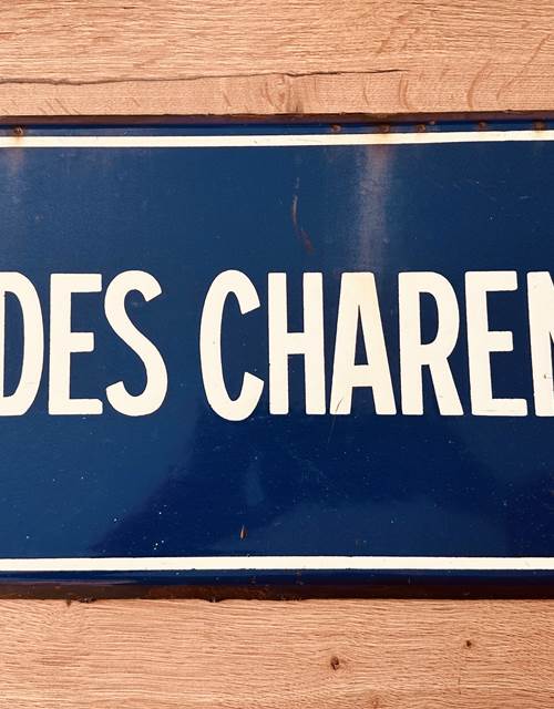 Plaque rue Charentes_La Grande Cavalerie