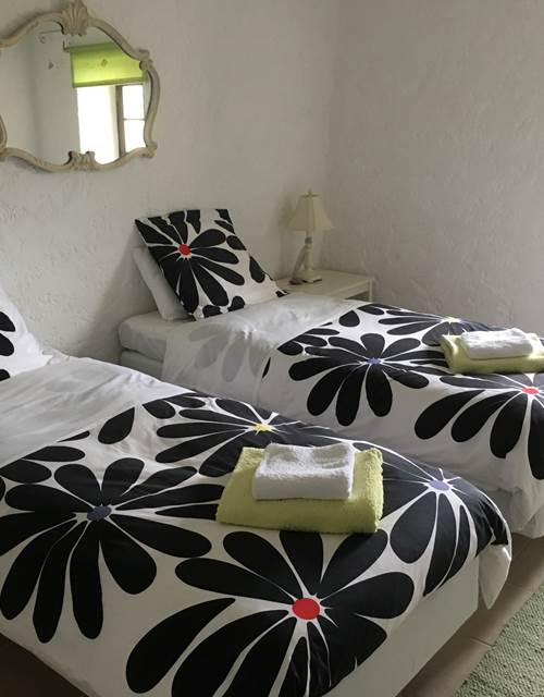 La chambre RdC avec option lits jumeaux