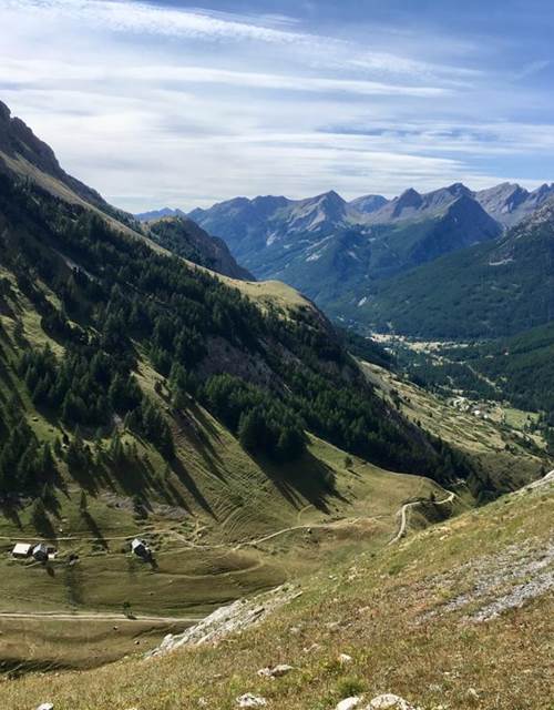 alpe du lauzet ou chemin du roy en demi