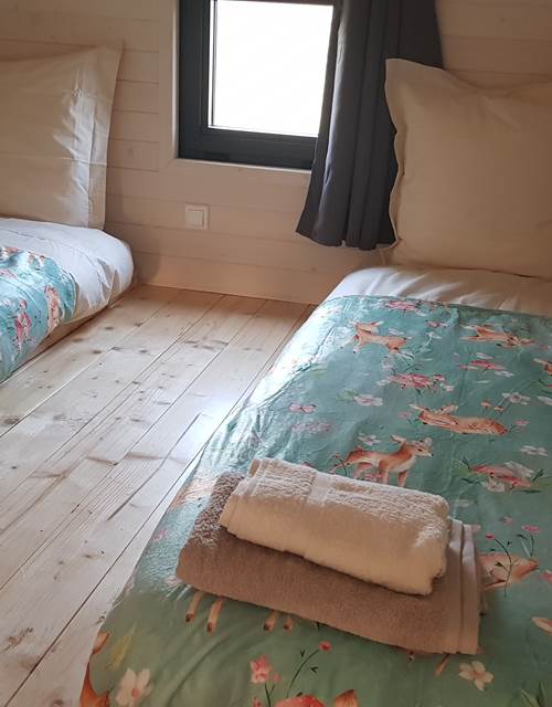 Cabane du Cerf, lits du haut à gauche