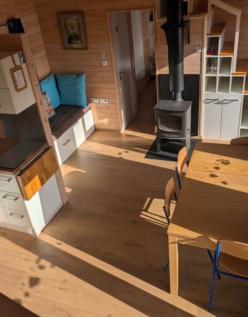 Cabane du Renard, grande pièce commune