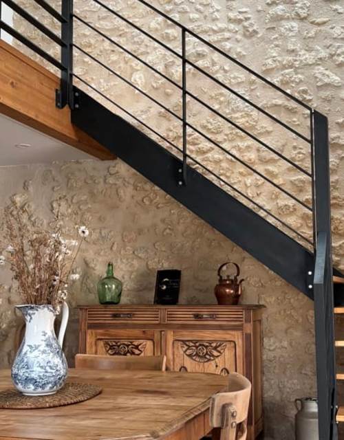 Salle à manger - La Fon du Berger gîte en Haut-Médoc - Pauillac