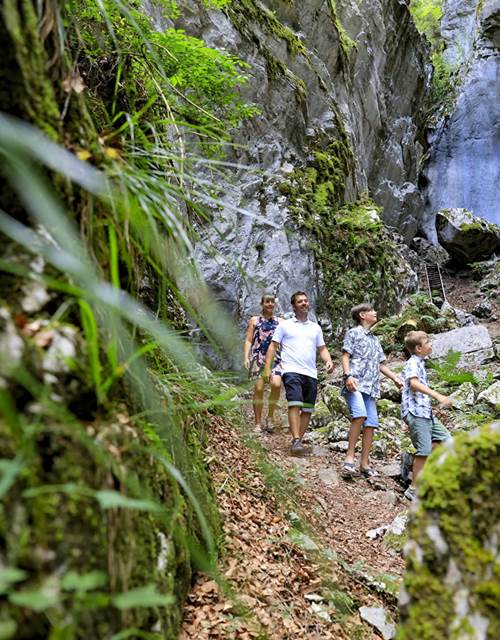 Anciennes Gorges des Tines