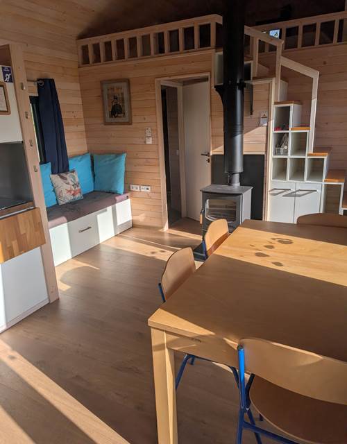 Cabane du Renard, grande pièce commune