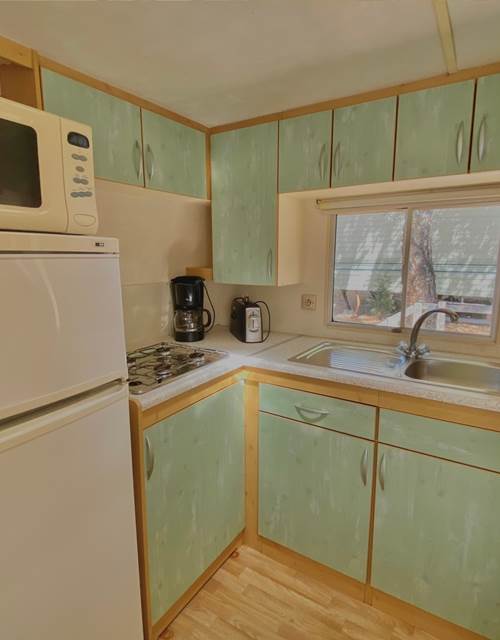 mobil home chalet caramany camping 66  5