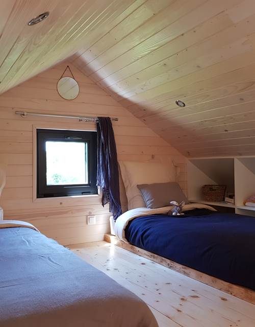 Cabane du Renard, chambre du haut