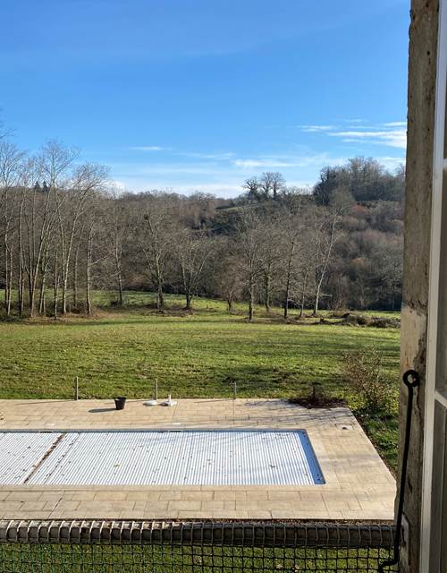 Maison Lavie au Domaine Lavie - vue depuis chambre principale