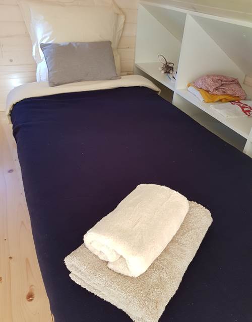 Cabane du Renard, chambre du haut